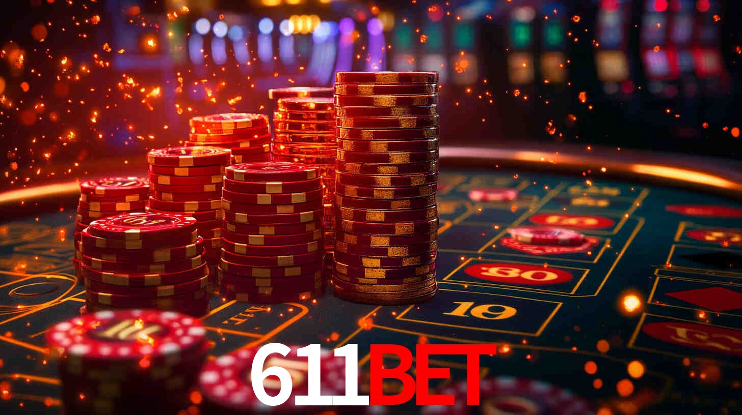 611bet Logo - Bônus com Rollover Justo